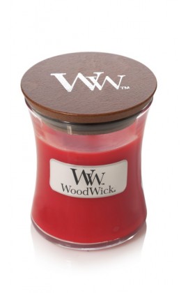 WoodWick Crimson Berries kis illatgyertya